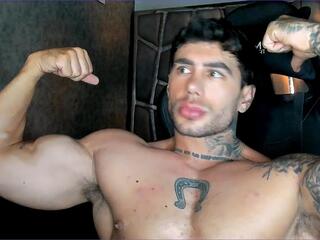 Aron Price webcam flirt4free model stream image