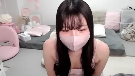 moka-neko webcam model stream image