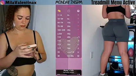 MilaValentina webcam model stream image