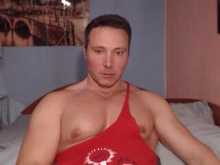 Hunky Muscle webcam flirt4free model stream image