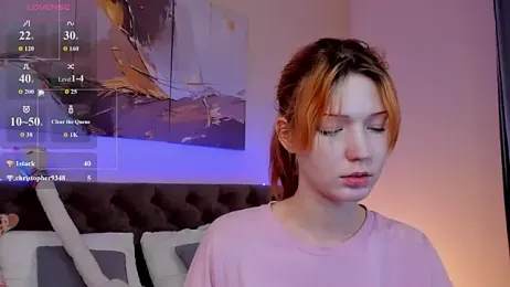 Linablueeyed webcam model stream image