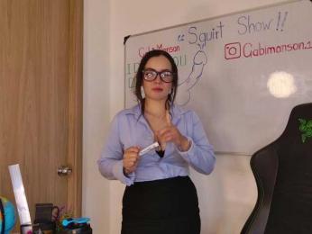 Gabymanson webcam model stream image