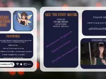 foxy_gamer webcam chaturbate model stream image