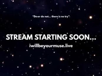 iwillbeyourmuse webcam chaturbate model stream image