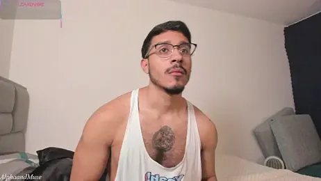 alphaandmuse webcam stripchat model stream image