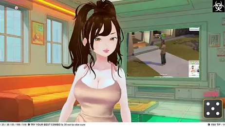 Lanathevirus webcam model stream image