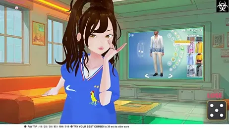 Lanathevirus webcam model stream image