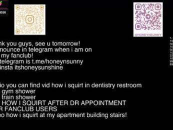 honey_sunshine chaturbate stream image, 19.08.2025 08:10