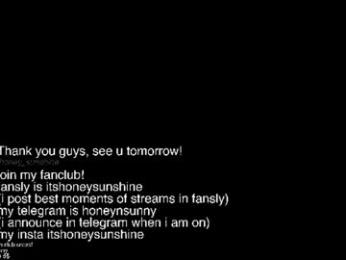 honey_sunshine chaturbate stream image, 12.07.2026 07:40